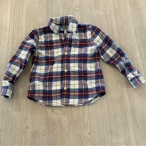 Vineyard Vines kids flannel button down shirt